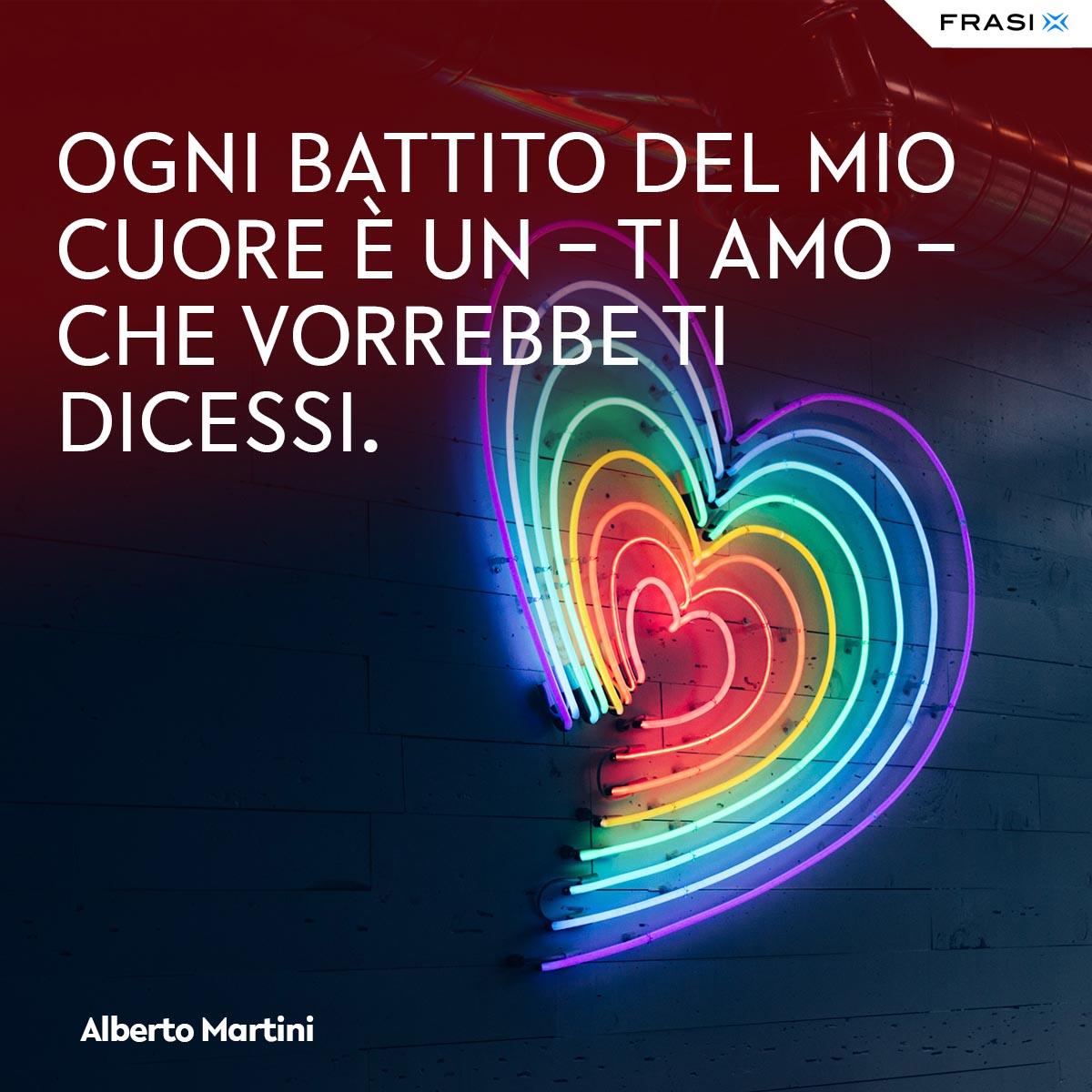 Frasi dolci Alberto Martini
