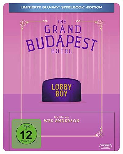 Grand Budapest Hotel Steelbook [Blu-Ray] [Region B] (Audio italiano. Sottotitoli in italiano)