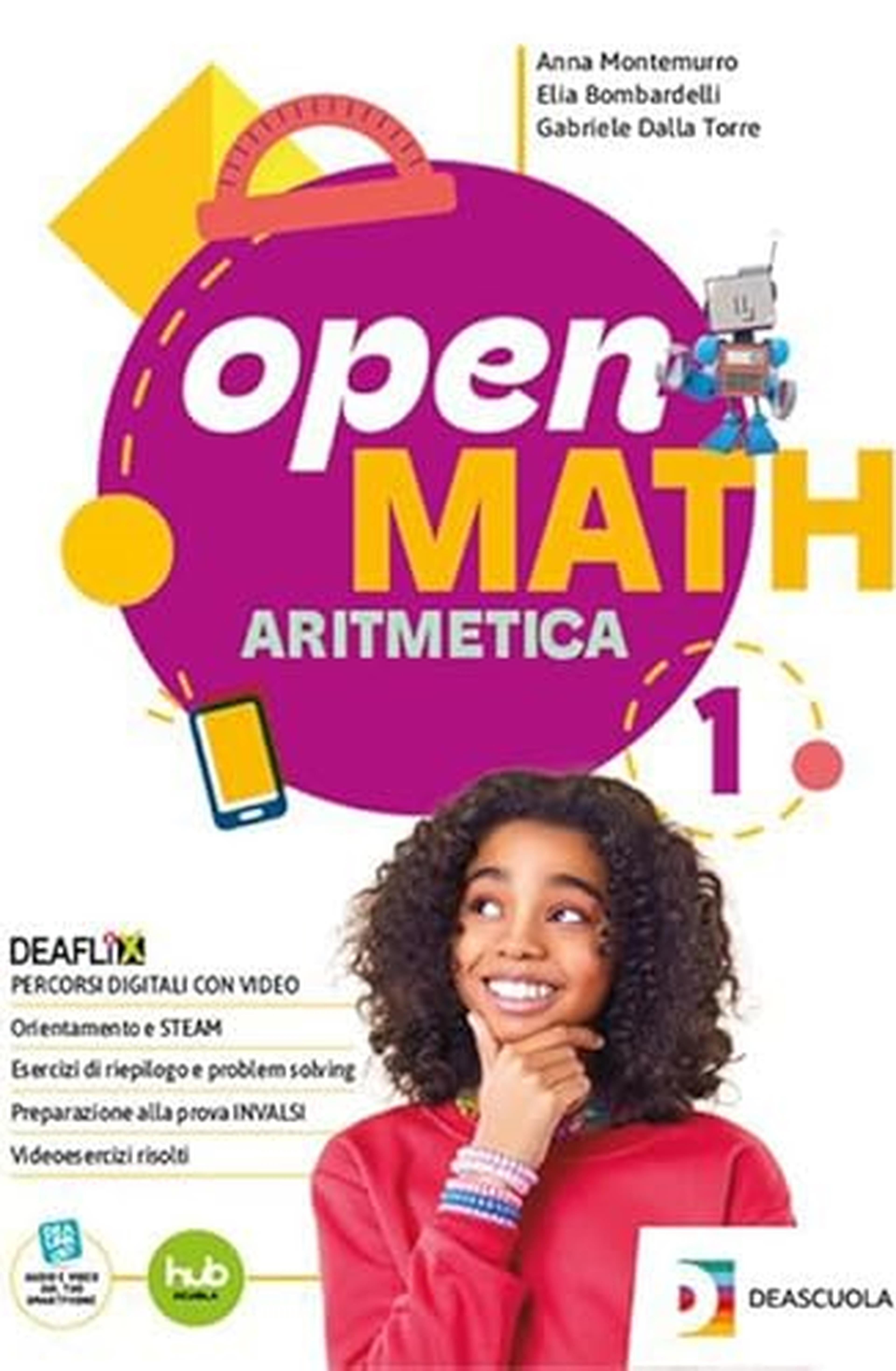 Open math. Edizione tematica. Con Aritmetica, Geometria, Strumenti per lo studio e il ripasso. Per la Scuola media. Con e-book. Con espansione online (Vol. 1)