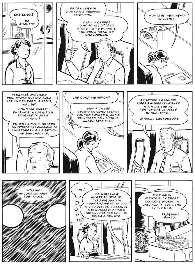 Frances in una tavola di Come la gente normale