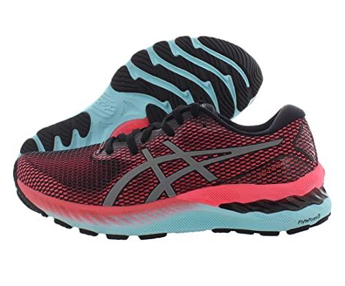 ASICS Women's Gel-Nimbus 23 Lite-Show Running Shoe, 6, Black/Pure Silver