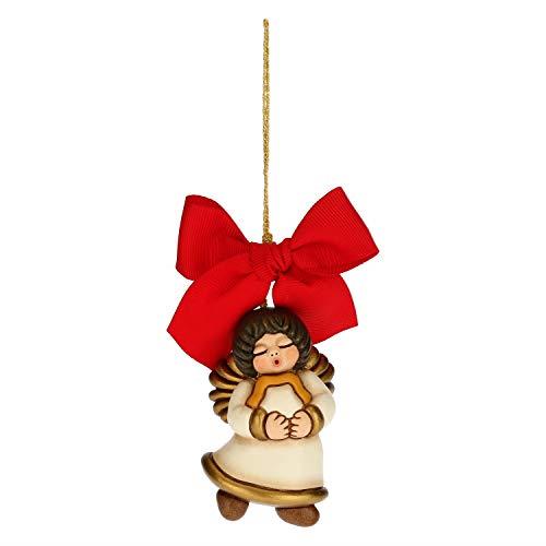 THUN - Addobbo per Albero di Natale con Stella - Decorazioni Natale Casa - Formato Grande - Ceramica - 5 x 3,5 x 7 h cm