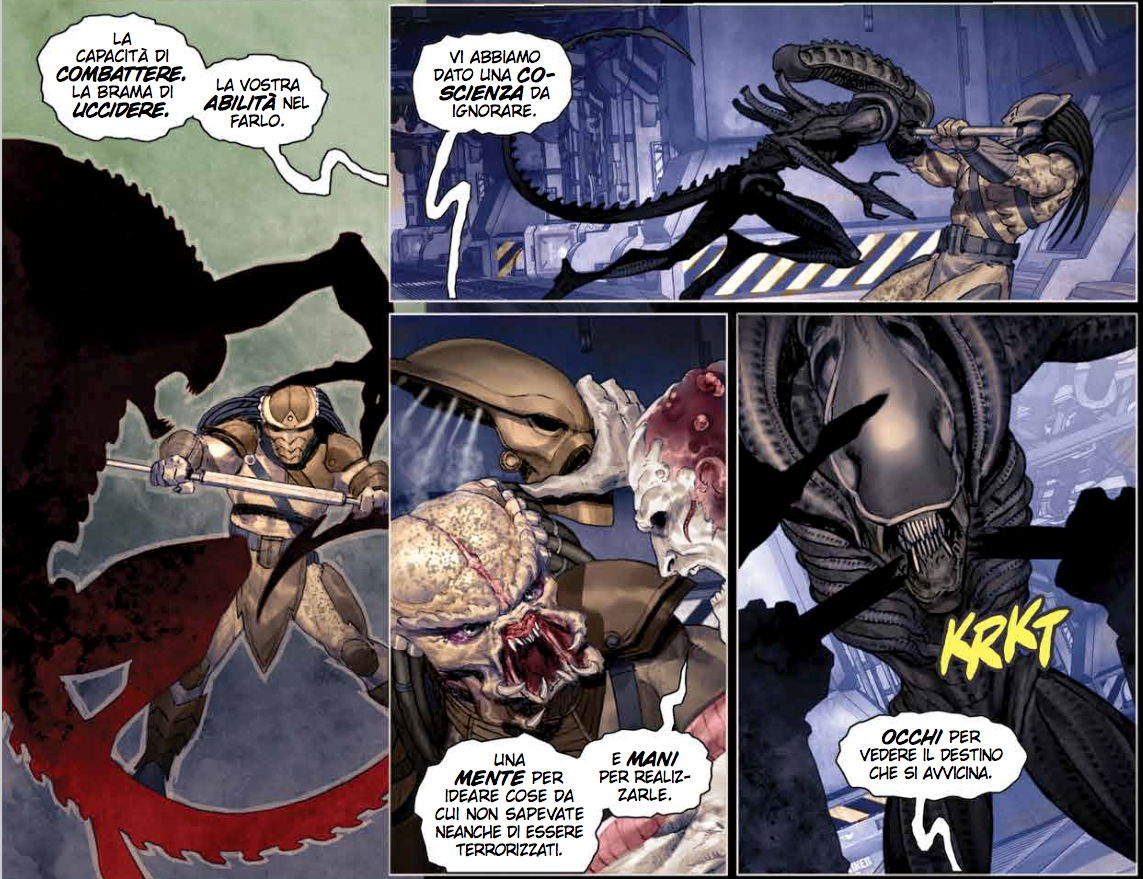 Tavola di Alien - Fire and Stone