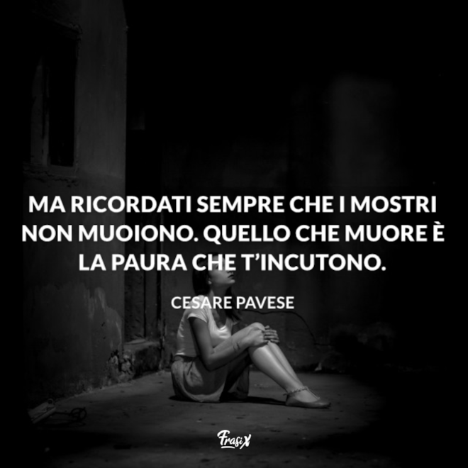 20 frasi sulla Paura che ti faranno riflettere