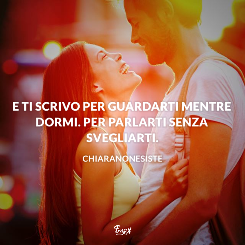 Immagine con frase chiaranonesiste per pensieri d'amore mattutini
