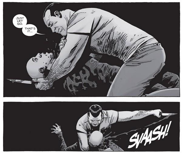 La scena in cui Negan uccide Alpha