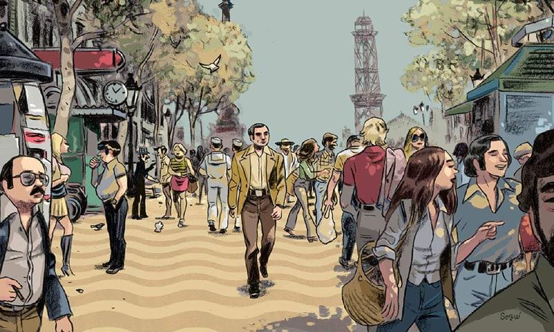 Tatuaggio, le indagini a fumetti di Pepe Carvalho