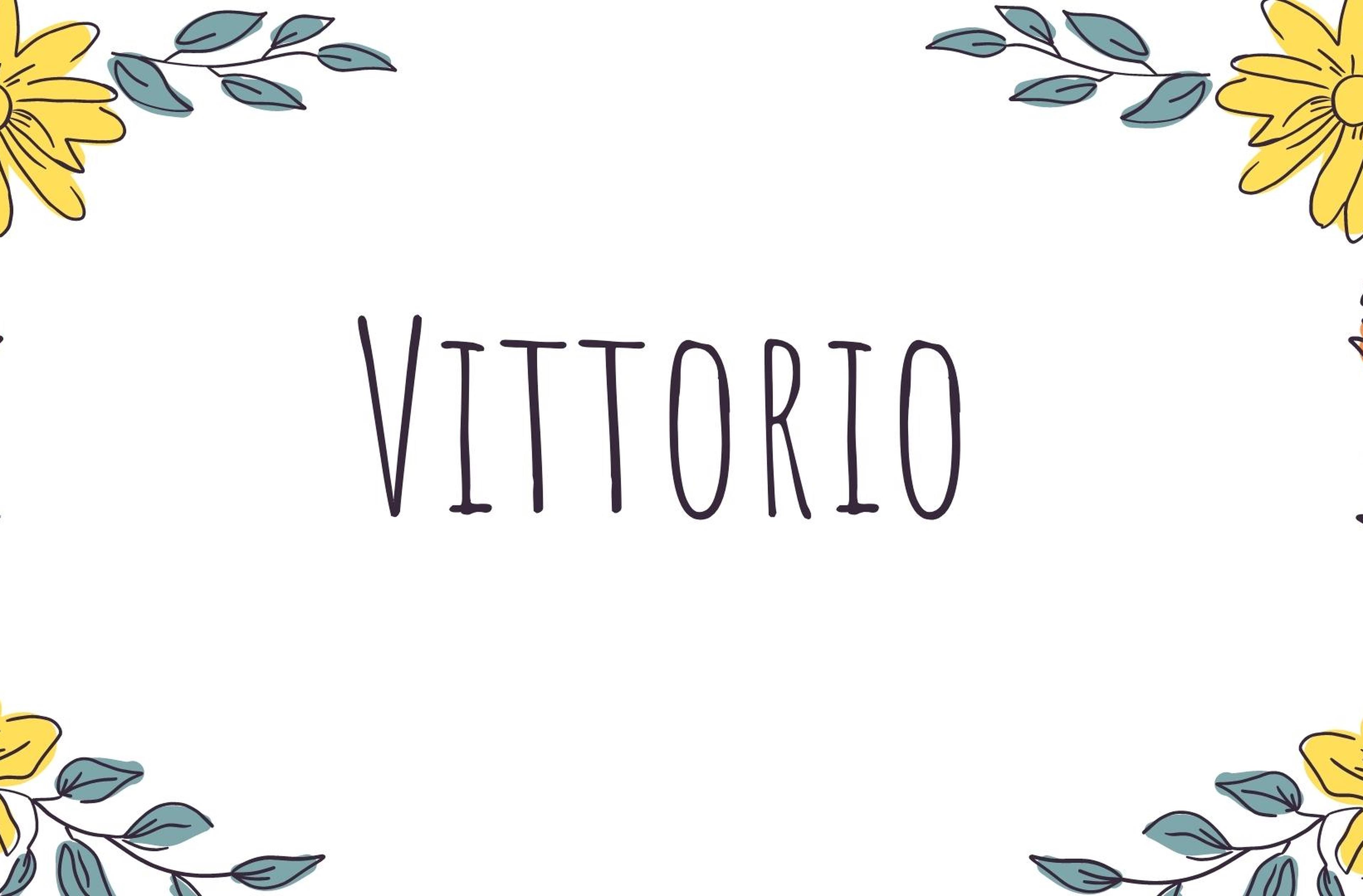 Copertina Nome Vittorio origine e significato