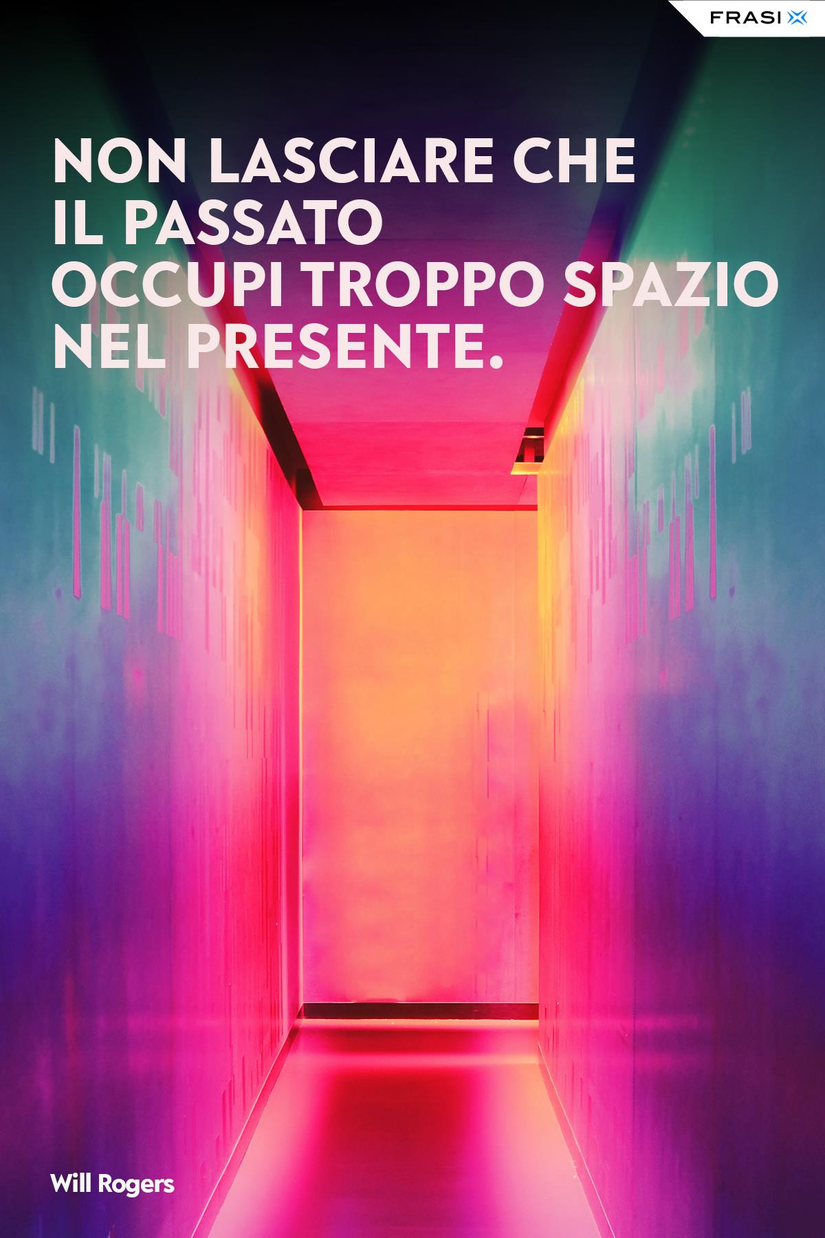 Immagine con frase sullo spazio Will Rogers