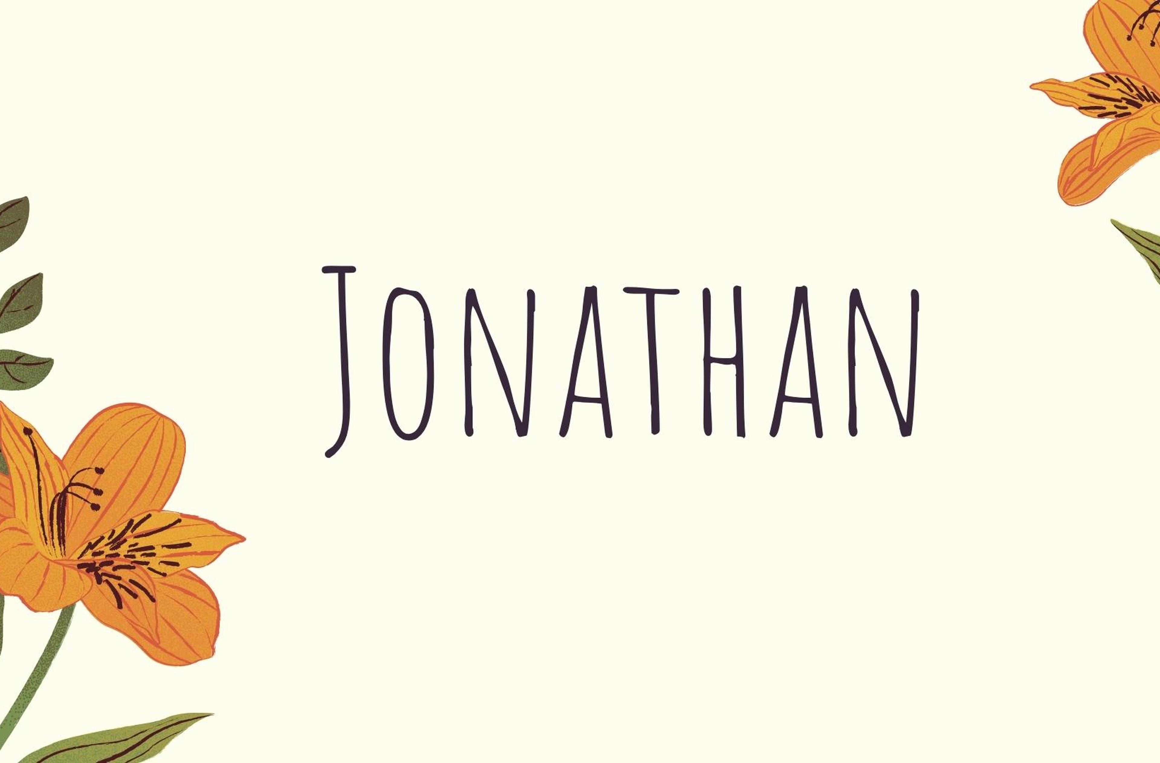 Copertina Nome Jonathan origine e significato