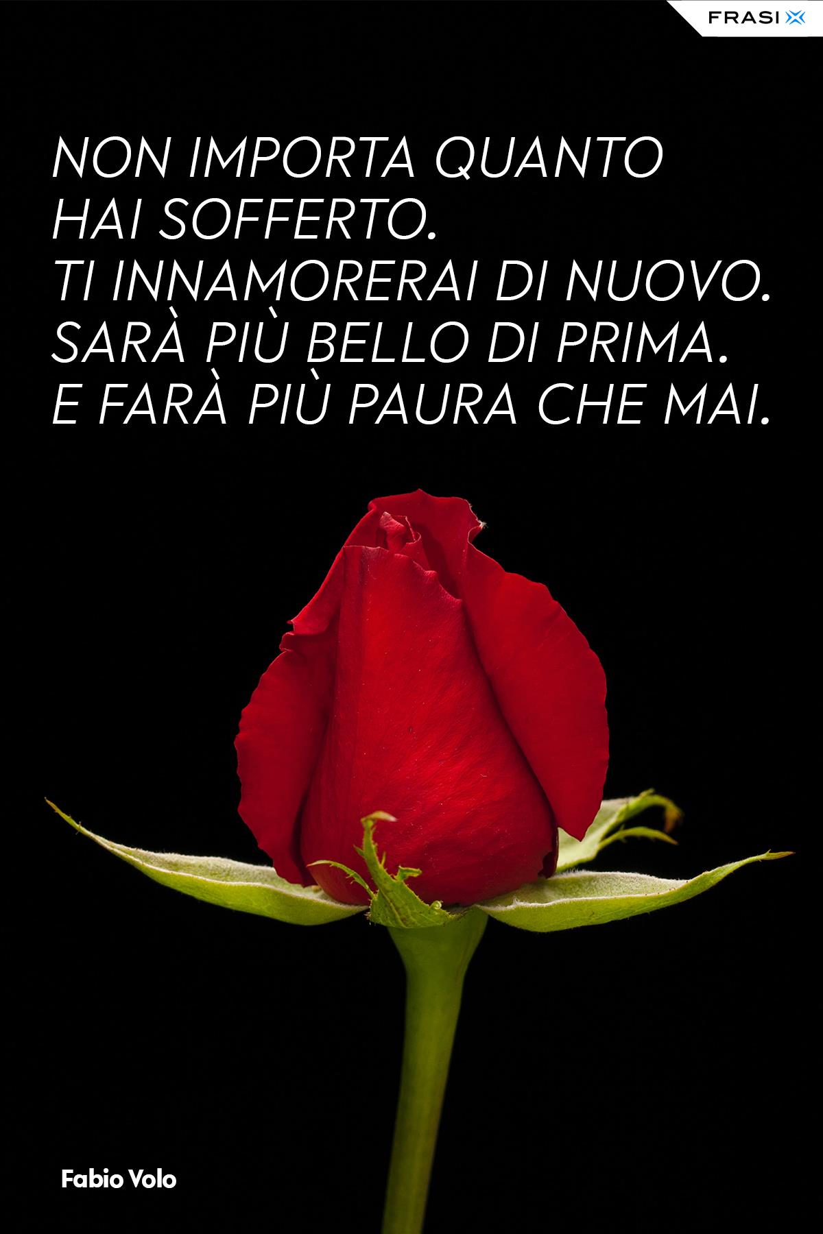 Frasi belle Fabio Volo paura di innamorarsi