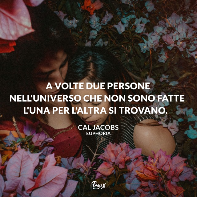 A volte due persone nell'universo che non sono fatte l'una per l'altra si trovano.