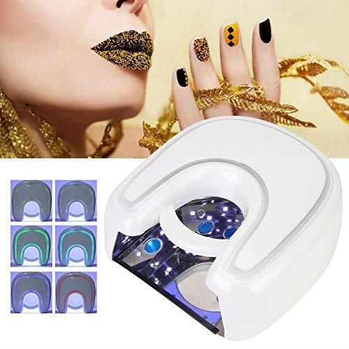 Lampada UV LED per unghie, 48W Gel intelligente smalto per unghie Fotopolimerizzatore per manicure per pedicure per manicure da casa(Addebitabile, UE)