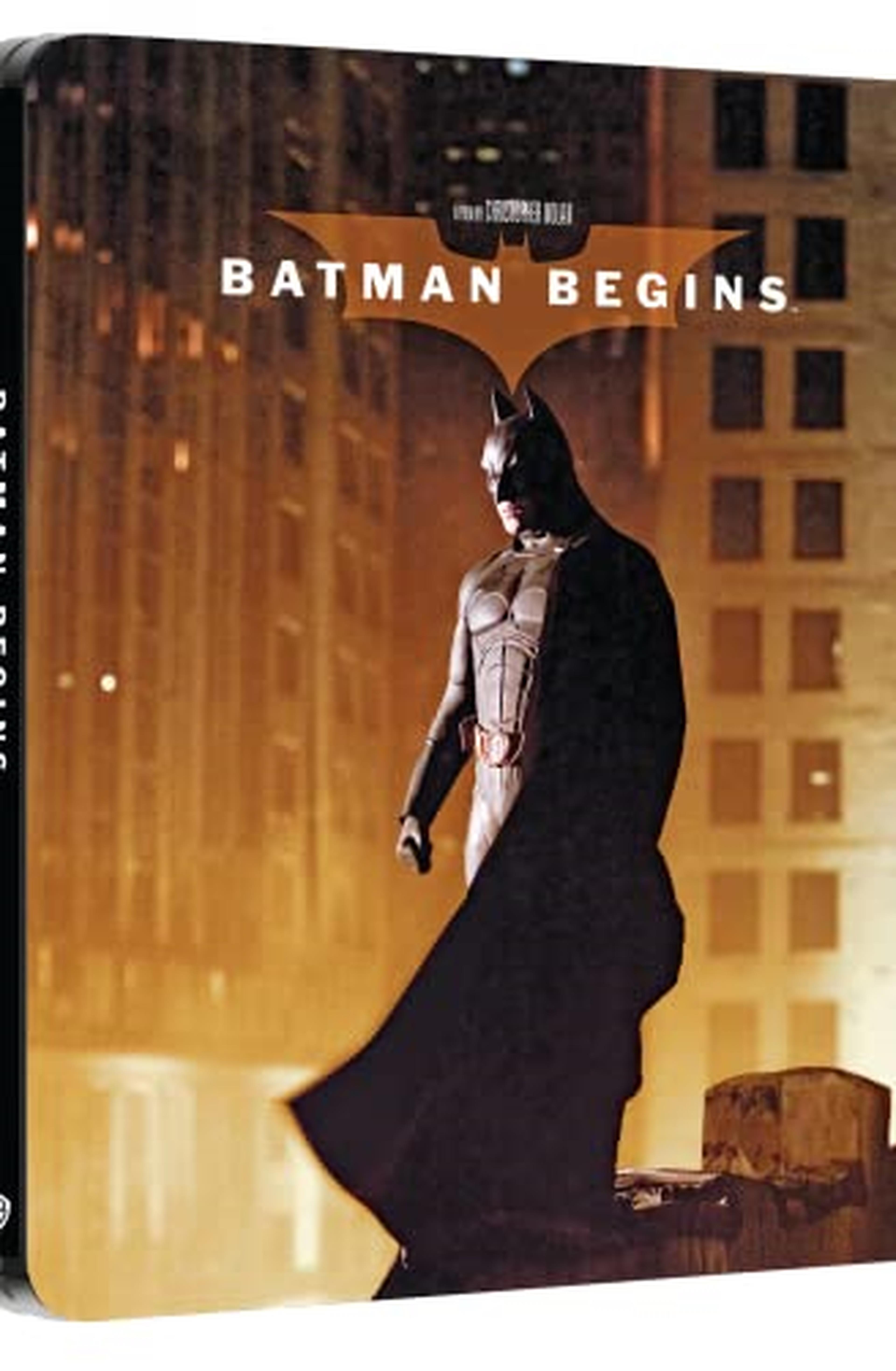 BATMAN BEGINS - Steelbook (4K Ultra HD + Blu-Ray)