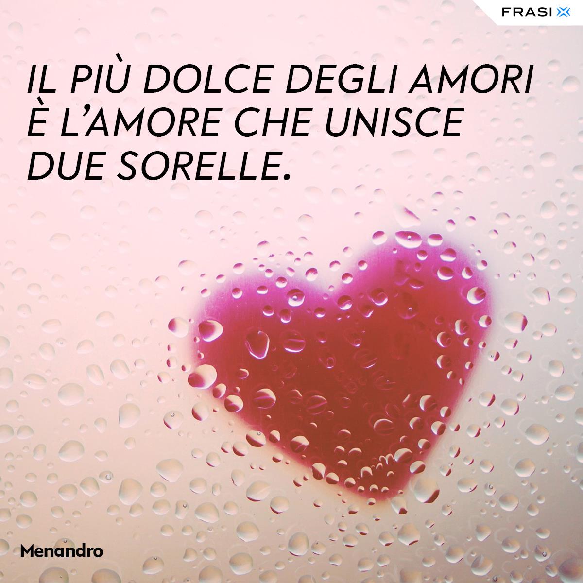 frasi belle su una sorella
