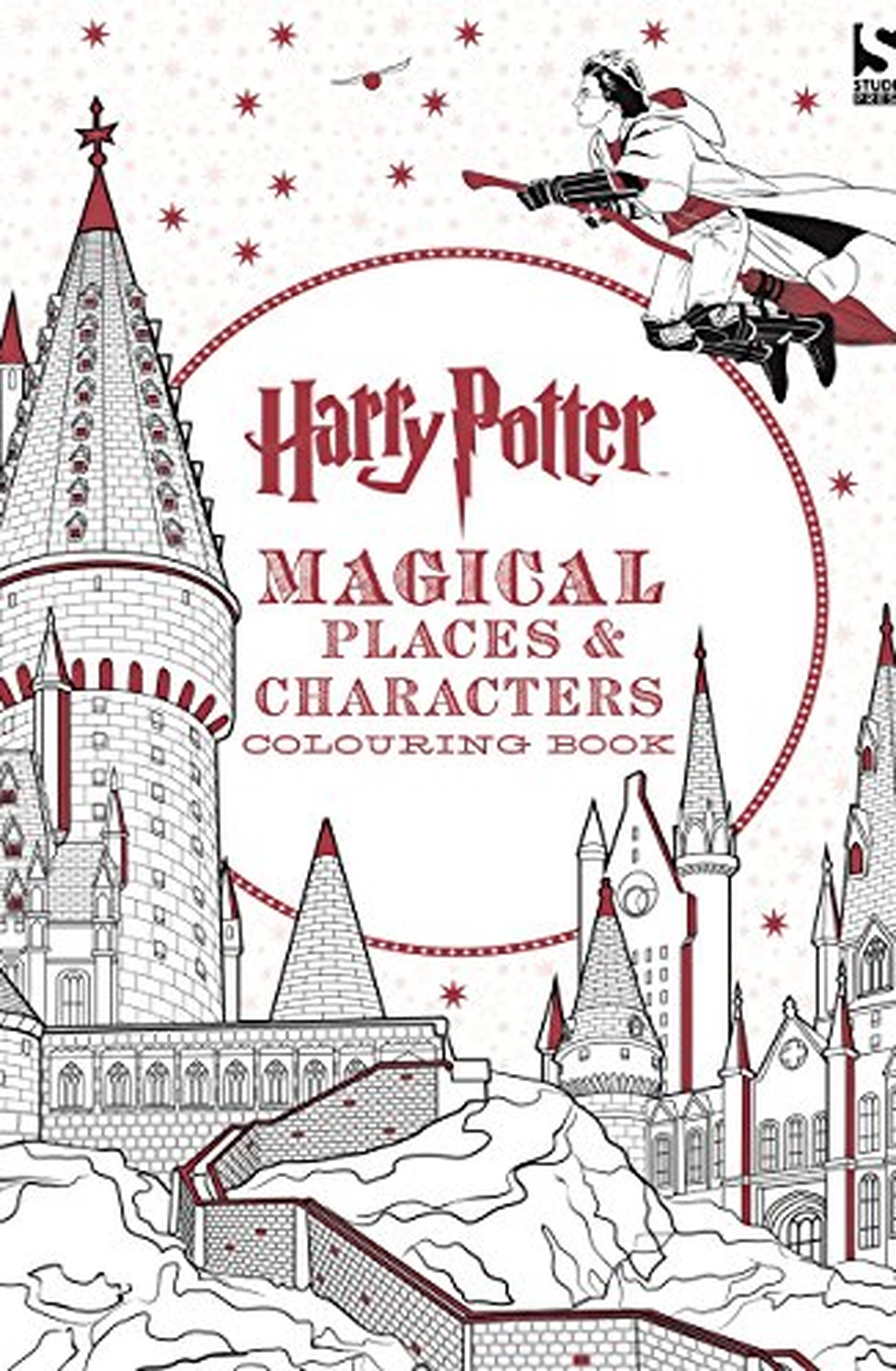 Harry Potter Magical Places & Characters Colouring Book