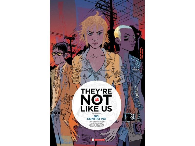La copertina del secondo volume italiano di They're Not Like Us
