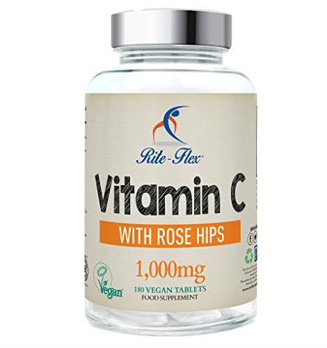 Rite-Flex, Vitamina C 1000 Mg con Rosa Canina (180 Compresse)