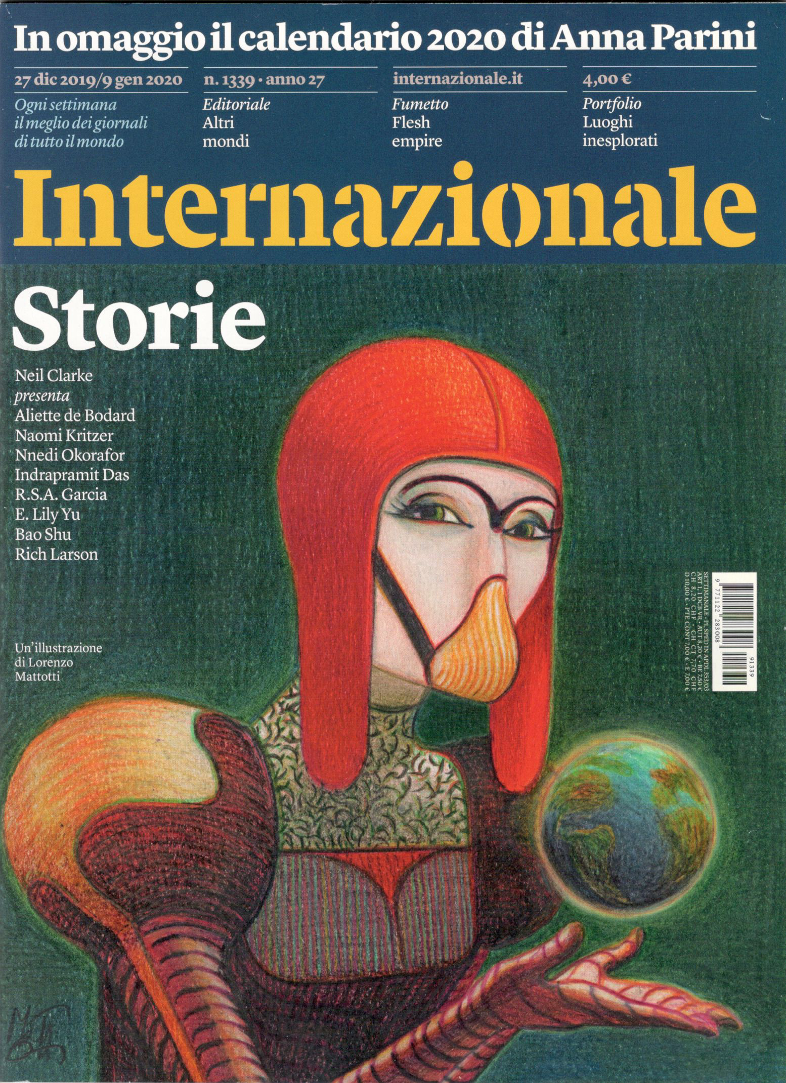 La copertina di Internazionale Storie 1339