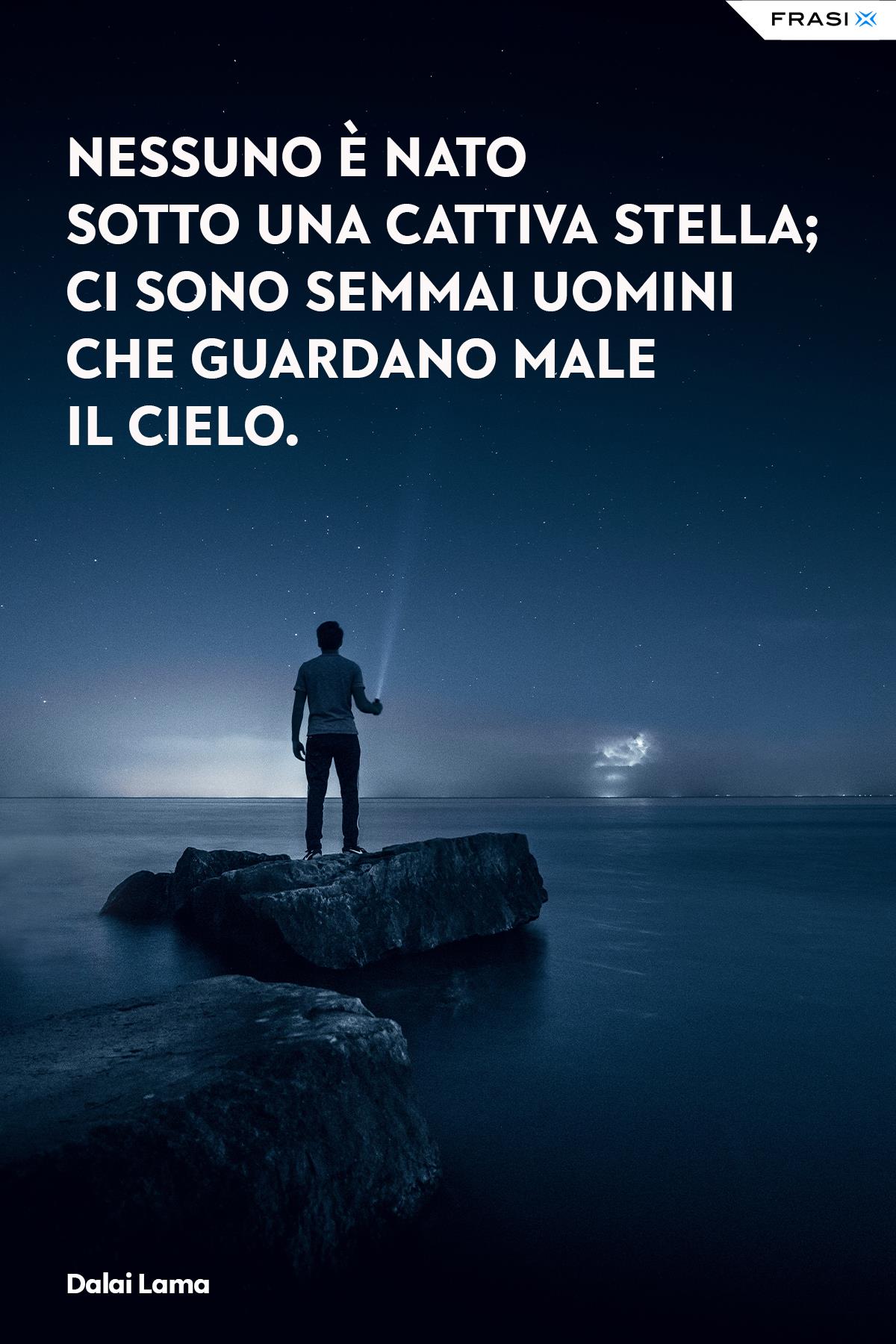 Frasi Dalai Lama su uomini e cielo