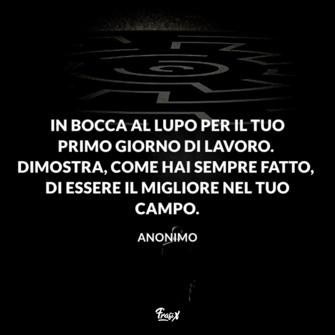 Frasi In Bocca Al Lupo Per Operazione