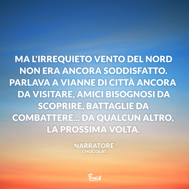 Frasi celebri dal film Chocolat