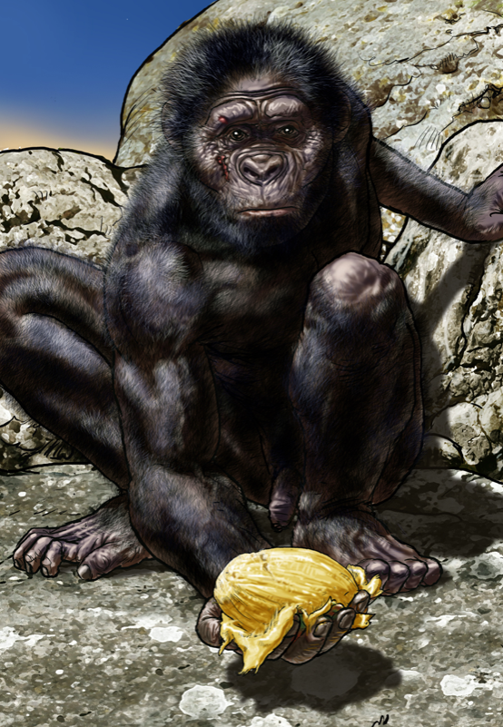 Il ritratto dell'ominide Adam