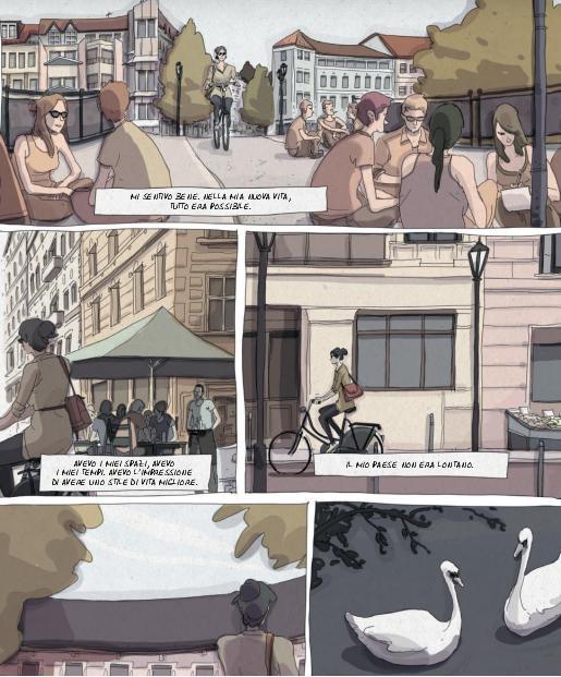 Margot vive la sua vita a Berlino