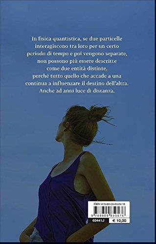 Simona Sparaco, Equazione di un amore, retro copertina