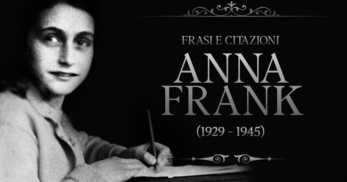 Frasi Celebri Del Diario Di Anna Frank